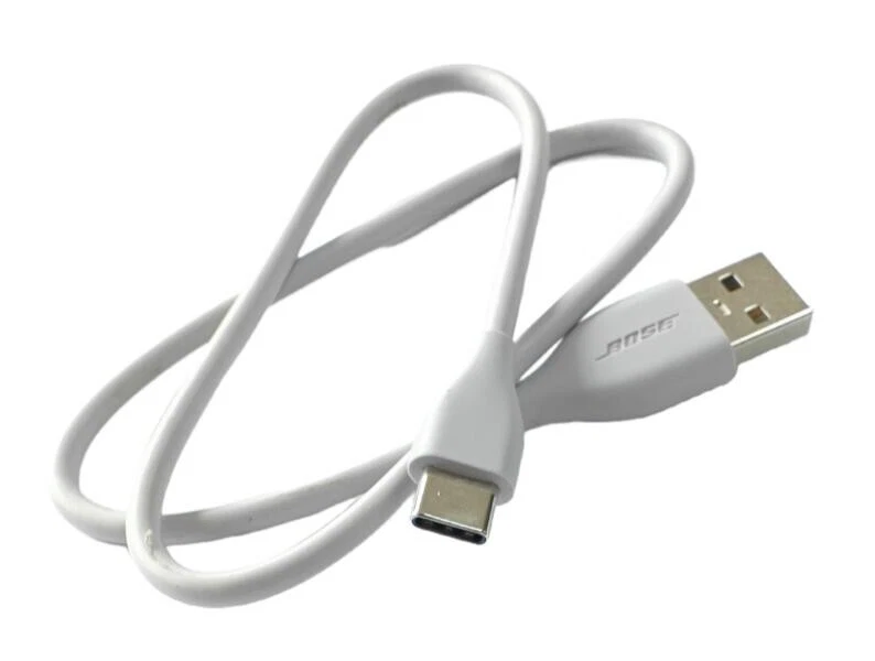 Cable de carga USB-C tipo C de 50 cm/20" 826383-0510 para cancelación de ruido Bose NC700 Foto 3 de 4