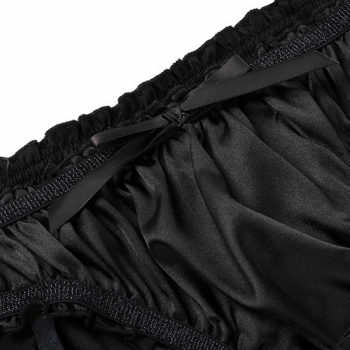 US Mens Sissy Pouch Underwear Satin Panties Thong G-string Bikini Briefs Tangas - Picture 130 of 135
