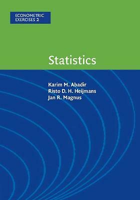 Statistics Abadir Heijmans Magnus Paperback Cambridge University Press