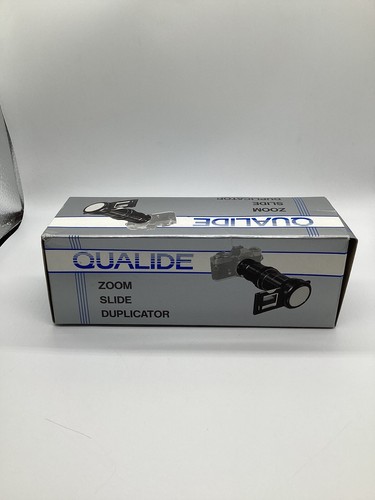 Qualide Zoom Slide Duplicator with T Mount and Olympus OM Adapter