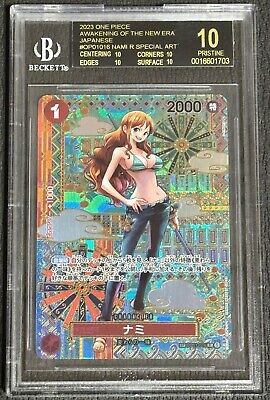 BGS 10 NAMI 2023 #OP01016 AWAKENING NEW ERA SPECIAL ART One BGS 10 NAMI 2023 #OP01016 AWAKENING NEW ERA SPECIAL ART One