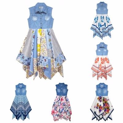 Girls handkerchief dress Clearance