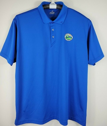 Ahead Extreme Golf Polo Blue Shirt Mercer County Park Mens Size XL. | eBay