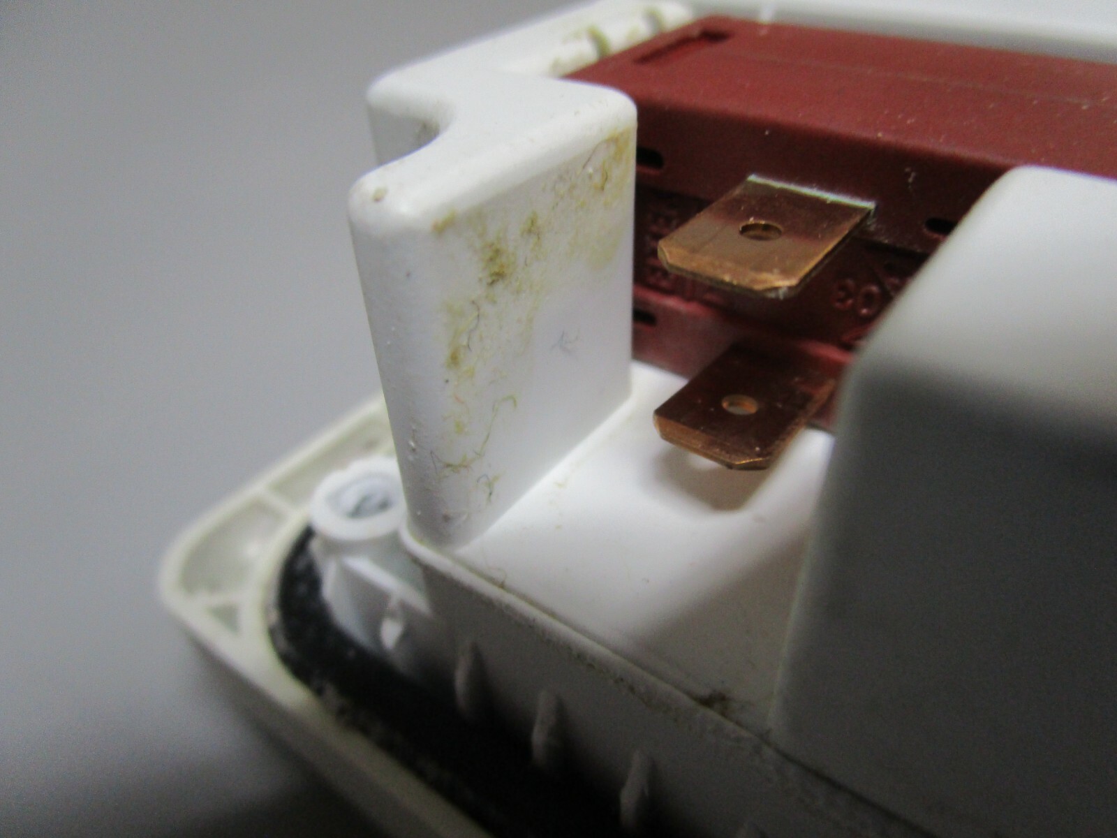 GE Dishwasher Detergent Dispenser, OffWhite WD12X10205 WD12X10163 ASMN