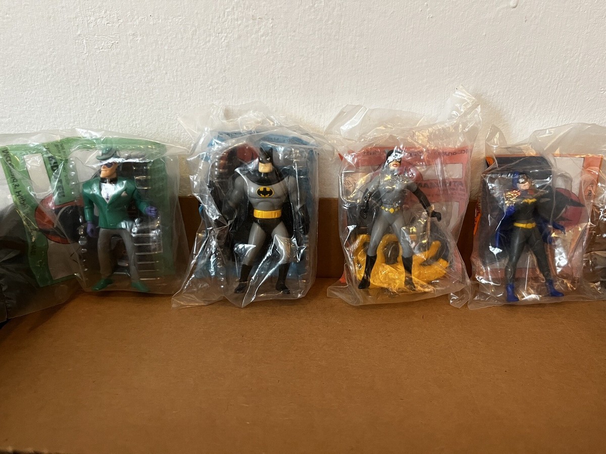 バットマン 1993 ミールトイセット 1993 McDonald's Batman Happy Meal Figure Lot Full 4 Set Batgirl