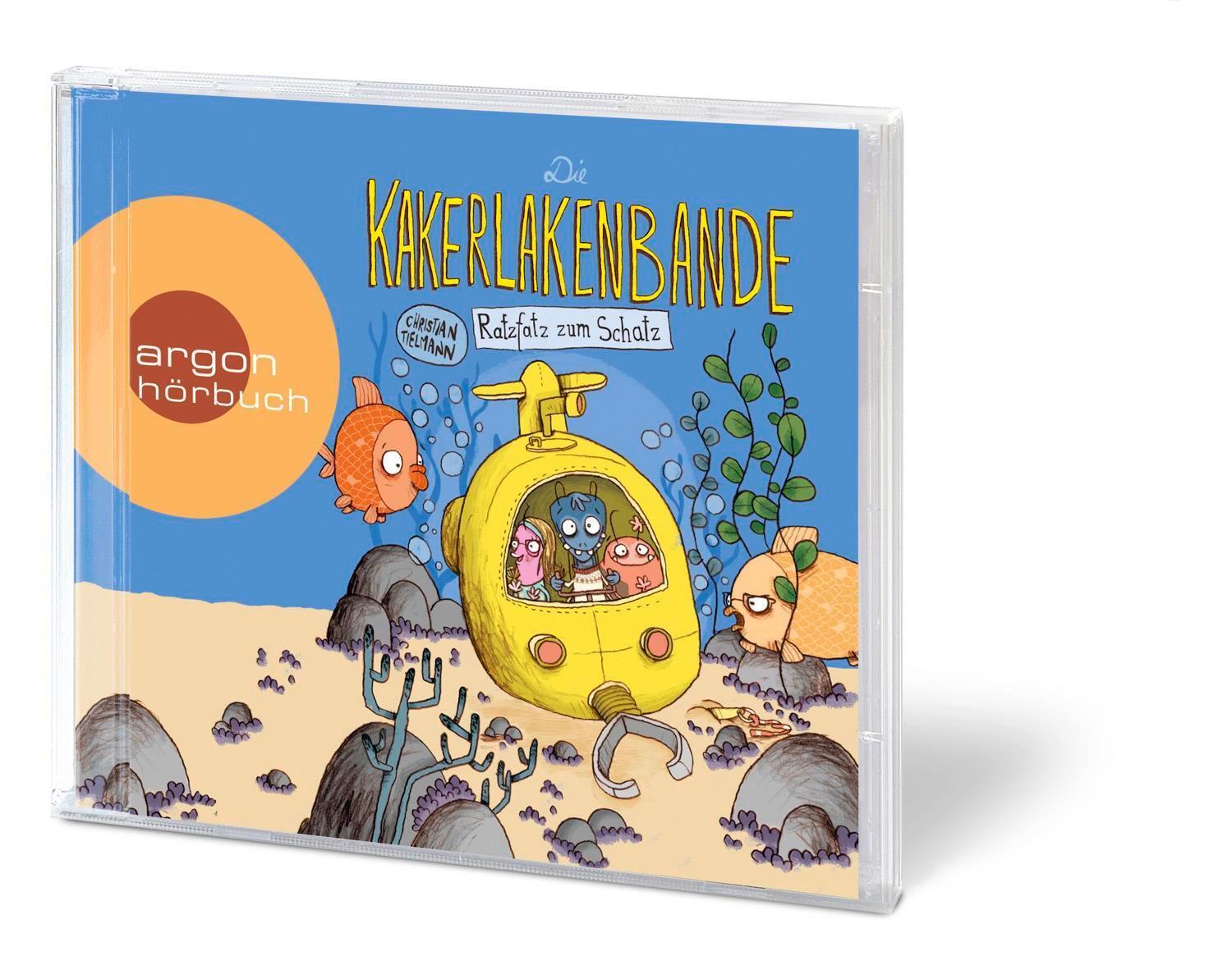 Thumbnail - Die Kakerlakenbande 03 - Ratzfatz Zum Schatz Christian Tielmann