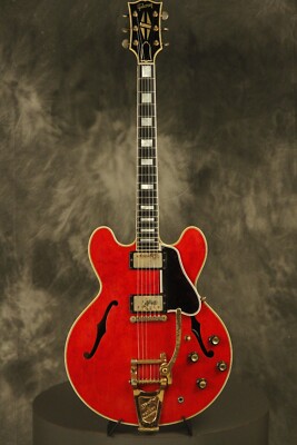 1960 Gibson ES-355 Cherry MONO w/Bigsby original PAF pickups Zebra
