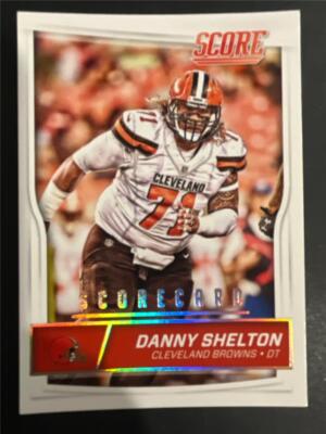 2016 Panini Score Scorecard Parallel #83 Danny Shelton Browns