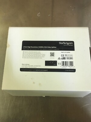 2 Port High Resolution 350MHz VGA Video Splitter
