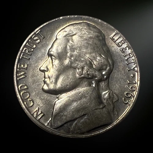 1963-P Jefferson Nickel — photo from another recent sale