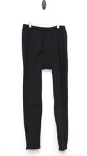 Performance Size Large Thermal Cycling Tights Black Zippers at Hem Men's