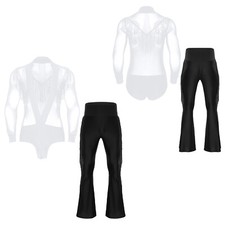 Men Outfit Chacha Clubwear Samba Leotard With Tassel Bodysuit Ballroom Costume
