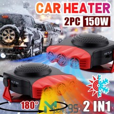 12V Calefactor Portatil Para Carro Calentador auto Coche Calentones Electrico