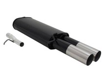 Endschalldämpfer Auspuff VW Passat 3B/3BG 96/05 - 2x76mm RL