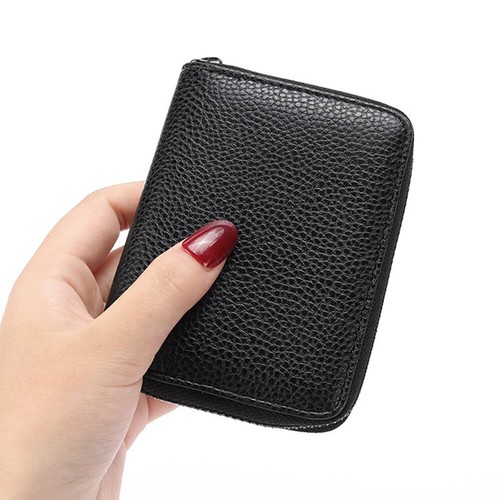22 Card RFID Blocking Mini Leather Business Case Purse Credit Wallet Card Holder - Picture 8 of 12