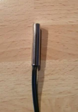 NTC Temperature Sensor 10 KOhm. With 2m cable in stainless steel sleeve. waterproof