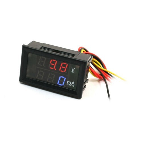 New DC 0-300V 999mA 1A Dual LED Panel Meter Voltmeter Ammeter Volt Amp Meter - Bild 1 von 3