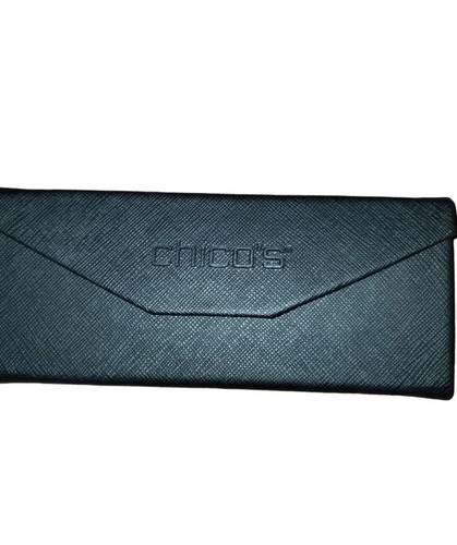 Nagelneues schwarzes Chicos Brillenetui gefaltet Neu ohne Etikett (00B) - Bild 1 von 5