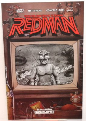 REDMAN #1D (2022) Matt Frank,  Behemoth Comics