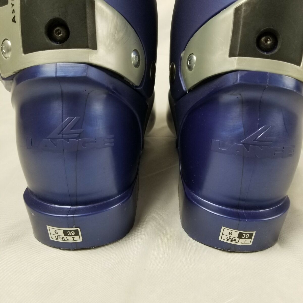 NEW Lange Italy X Zero 9 Trace Ski Boots Blue Mn6 Wm 7 NEW Lange Italy X Zero 9 Trace Ski Boots Blue Mn6 Wm 7