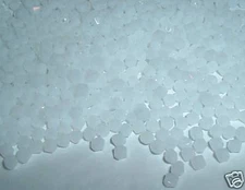 AL706 CZECH 4mm CRYSTAL BICONE Beads-MILKY WHITE (20)