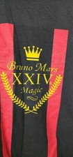 Bruno Mars Magic Concert Tour 2017 Graphics BLACK Tshirt - Unisex Men's Sz M