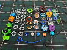 Beyblade Mixed Lot Metal Flight Japan Tamara Tomy Hasbro ETC approx. 50 pieces.