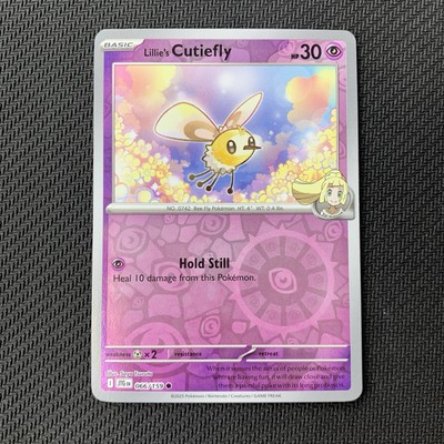 Lillie's Cutiefly 066/159 Reverse Holo Pokemon TCG: Journey