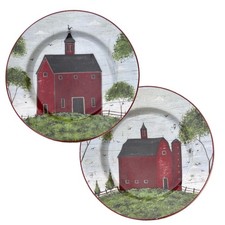 SAKURA BRANDON HOUSE Warren Kimble Salad/Dessert Plate 8