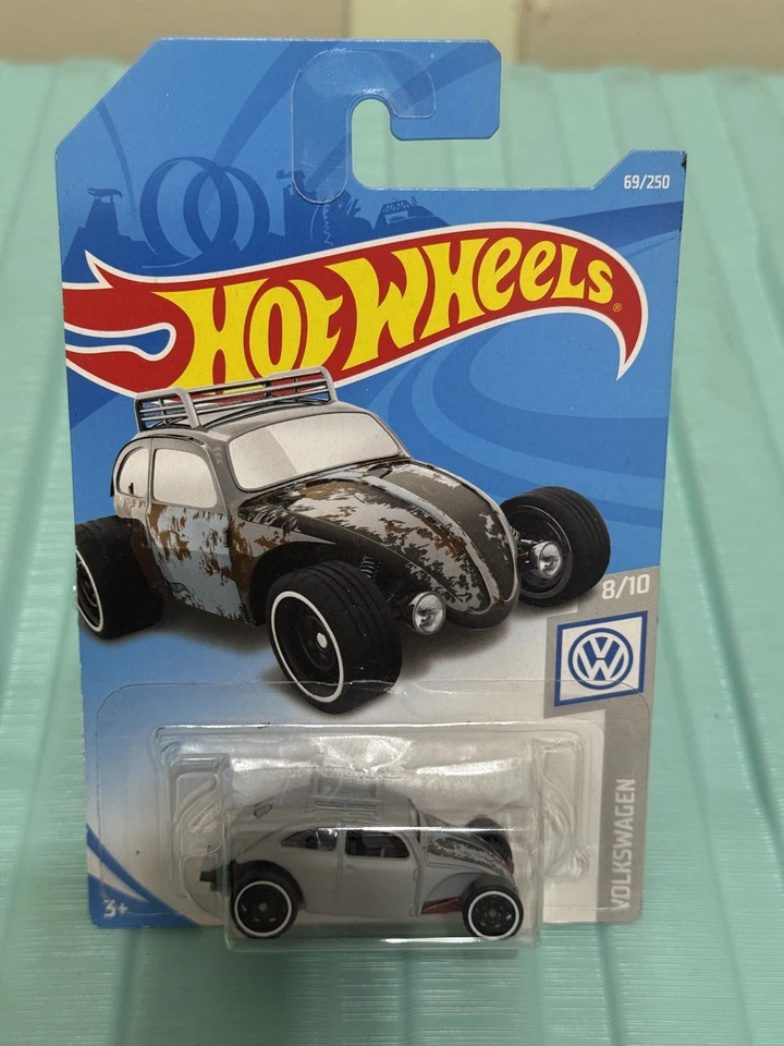 Error Hot Wheels Volkswagen 8/10 Custom Volkswagen Beetle “NO DECALS” “ERROR” - Image 4 of 4