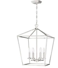Park Harbor PHPL6486PN Hillpoint 6 Light Pendant 17" W Polished Nickel Lighting