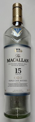 MACALLAN 15 empty bottle, clean good condition!