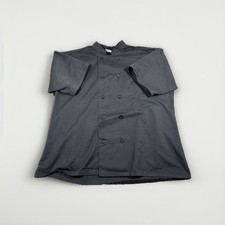 Uncommon Threads Chef Coat Jacket  Black Kitchen Cook Uniform  2XL Lot Of 4