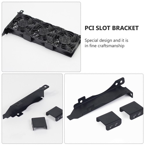 Grafikkartenlüfter Kühler Coole GPU -Unterstützung PCI-Slot-Lüfterhalterung - Afbeelding 7 van 12