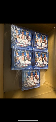 2024 topps chrome update sapphire box x5 (Paul Skenes Rookie Year)