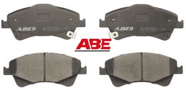 ABE C12123ABE Bremsbelagsatz FüR Scheibenbremse Bremsbelagsatz FüR Toyota-image