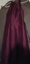 Davids Bridal Maroon bridesmaid dress Size 2