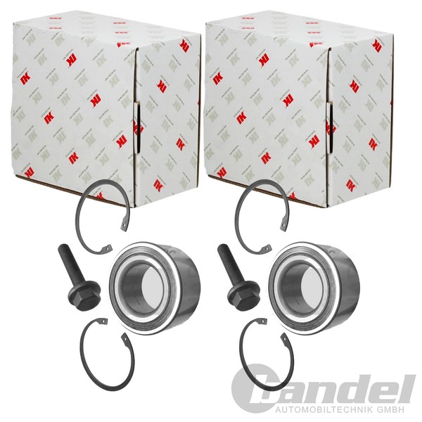 2X NK RADLAGER-SATZ Vorne Hinten Links Rechts Passend FÜR Audi A4 A6 A8 Allroad-image