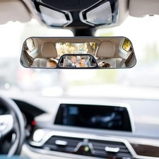 12" Car rear view mirror, car panoramic rearview mirror with Baby Rear