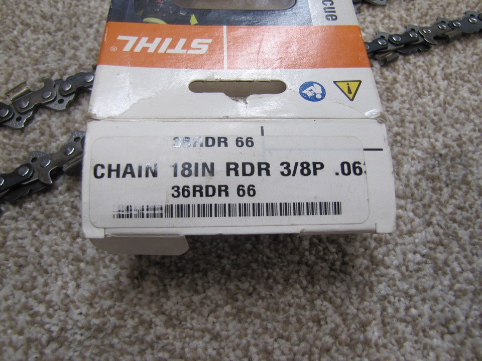 STIHL RESCUE CHAIN 36 RDR 66, 3/8 .063 18 INCH.NEW OLD STOCK | eBay