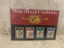 British Post Office Mint Stamps Music British Conductors 10 September 1980