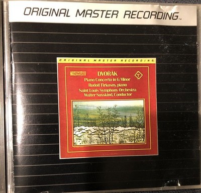 DVORAK Piano Concierto in G Minor.OP33. Mobile Fidelity Sound Lab CD RARE & OOP!