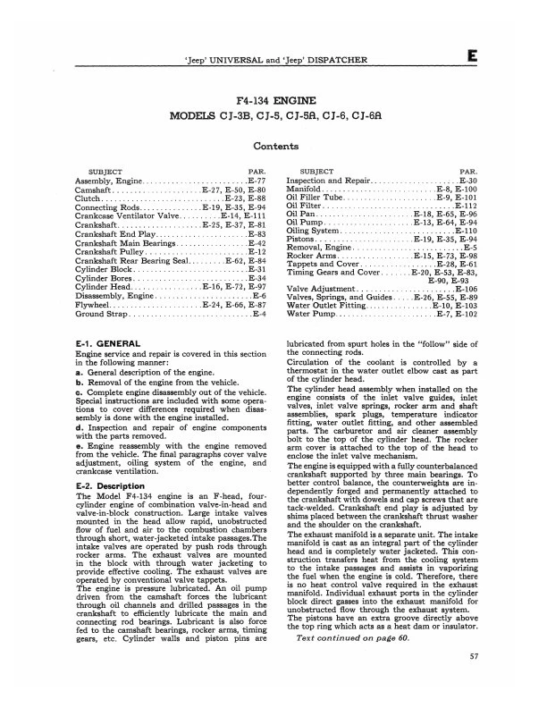 1946-1965 Jeep CJ Reparación Tienda Manual 2A 3A 3B 5 5A 6 CJ2A CJ3A CJ3B CJ5 - Imagen 2 de 4
