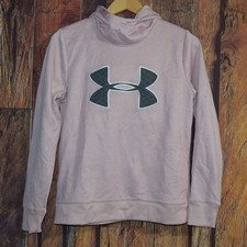 UNDER ARMOUR LOOSE Cold Gear Women's Sz S Hoodie Hooded Sweatshirt