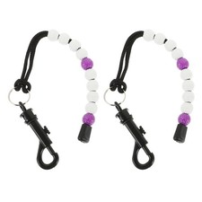 2Pcs Golf Score Counter Beaded Wrist for Outdoor Golfing Enthusiasts