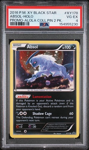 Absol graded PSA 4 for sale on eBay