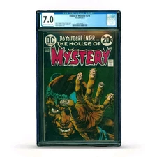 House of Mystery #214 CGC 7.0 Bernie Wrightson Cover Horror DC Comic 1973