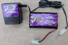 TYCO R/C 9.6V Turbo 4 NiCd HOUR Quick Battery Charger Adapter Power 
