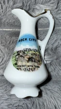 Vintage Rock City Lookout Mountain Tennessee Souvenir Mini Pitcher 1957 Japan