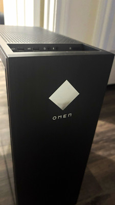 OMEN Gaming Desktop Tower PC NVIDIA GeForce GTX, Tempered Glass, Wi-Fi, Black